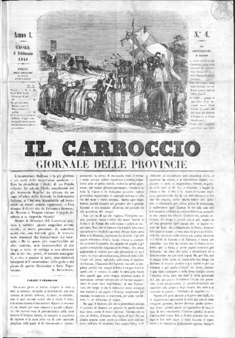 Il Carroccio - Edizione 4 del 05/02/1848